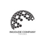 Black Global Tech Internet Company Logo