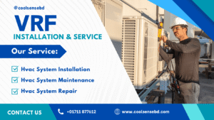 Power your industry with the latest VRV air conditioning technology from CoolSense, Bangladesh’s top provider.